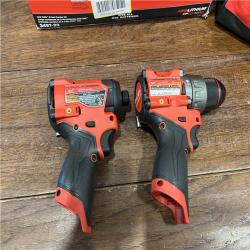 AS-ISMilwaukee 3497-22 12V Brushless Hammer Drill and Impact Driver Combo Kit