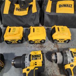 HOUSTON LOCATION - AS-IS (3) DEWALT 20V MAX XR Brushless Cordless 1/2 Drill/Driver Kit