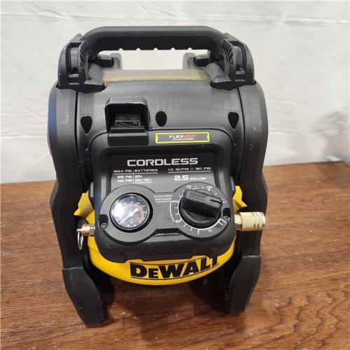 AS-IS DEWALT 20V MAX* 2-1/2 Gal. Brushless Cordless Air Compressor