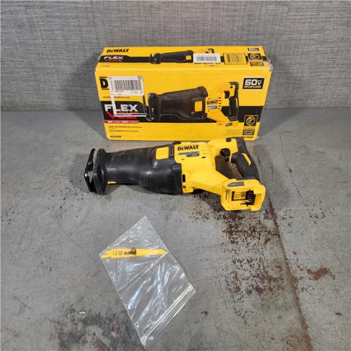 HOUSTON LOCATION - AS-IS (APPEARS LIKE NEW) DeWalt DCS389B FLEXVOLT 60V MAX Cordless Brushless Reciprocating Saw (Tool-Only)