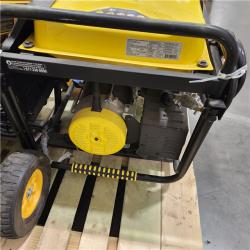 DALLAS LOCATION - AS-IS Champion Power Equipment 7850/6250-Watt Recoil Start Gasoline and Propane Powered Dual Fuel Portable Generator with CO Shield