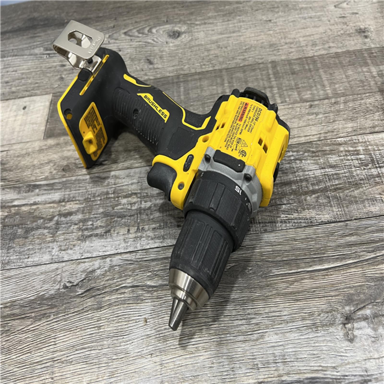 AS-IS DeWalt ATOMIC COMPACT SERIESâ„¢ 20V MAX* Brushless Cordless 1/2 in. Drill/Driver