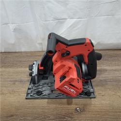 AS-IS Milwaukee M18 FUEL 18V Lithium-Ion Cordless Brushless 6-1/2 in. Plunge Cut Track Saw (Tool-Only)