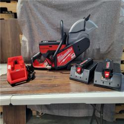 CALIFORNIA NEW MILWAUKEE 14 CUT-OFF SAW (2 BATTERIES, CHARGER, AND BAG INCLUDED)