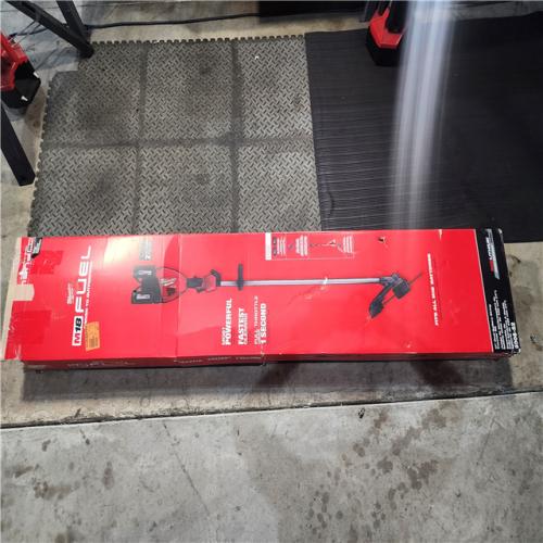 HOUSTON LOCATION - AS-IS (APPEARS LIKE NEW) Milwaukee M18 FUEL 18V Brushless Cordless 17 in. Dual Battery Straight Shaft String Trimmer Kit