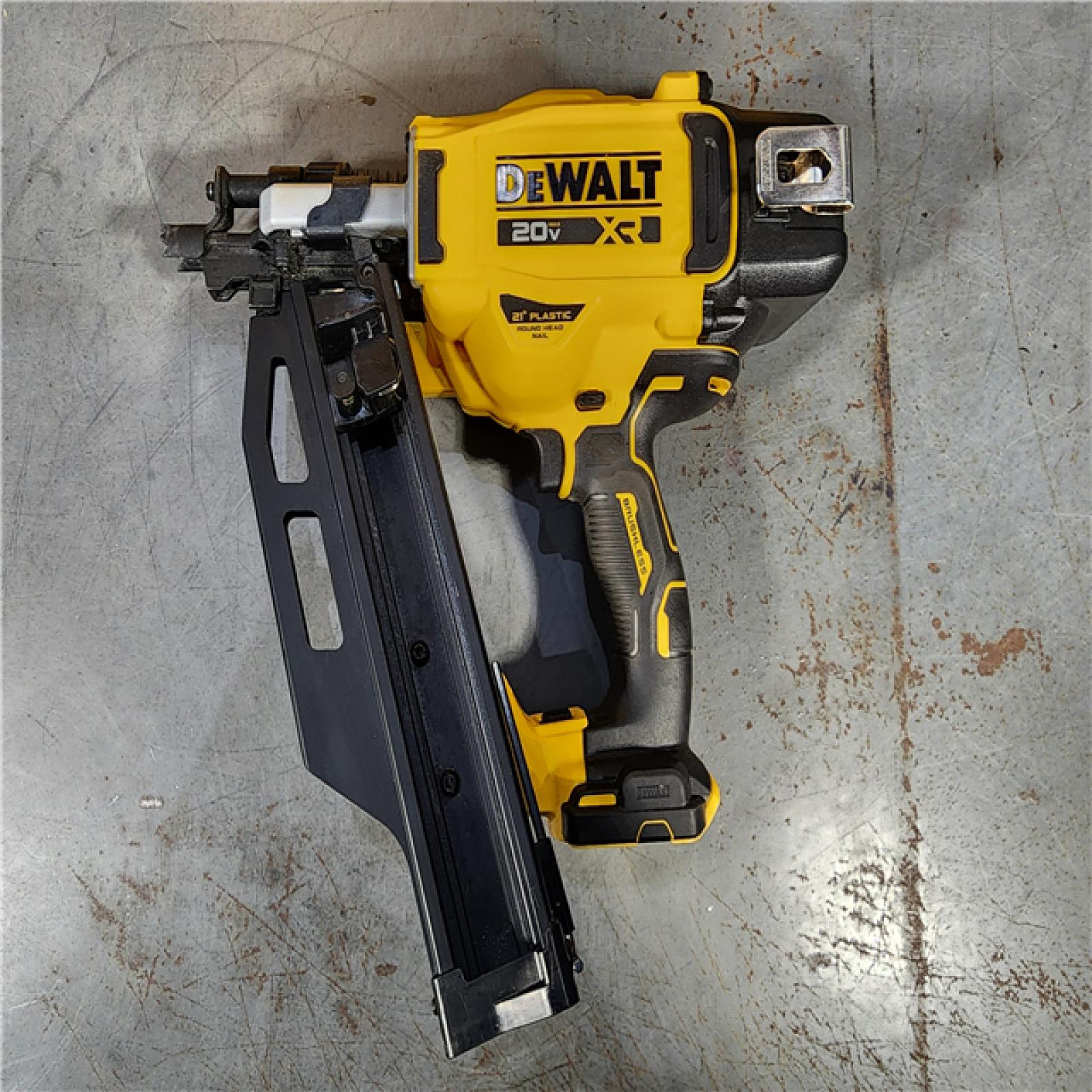 HOUSTON LOCATION - AS-IS DEWALT 20-Volt 21Â° Cordless Framing Nailer (Tool-Only)