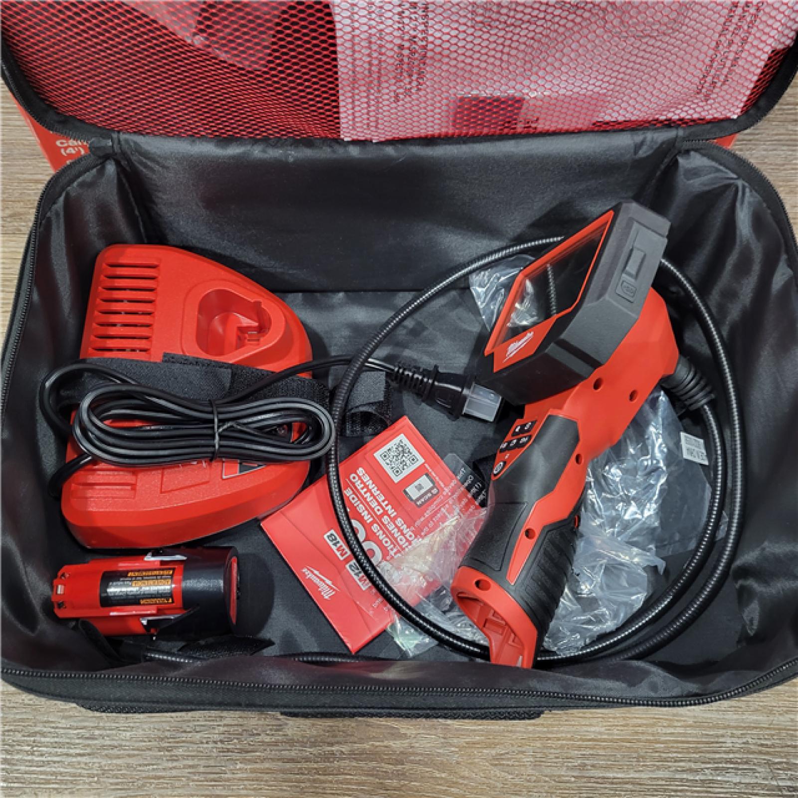 AS-IS M12 12V Lithium-Ion Cordless M-SPECTOR 360-Degree 4 Ft. Inspection Camera Kit