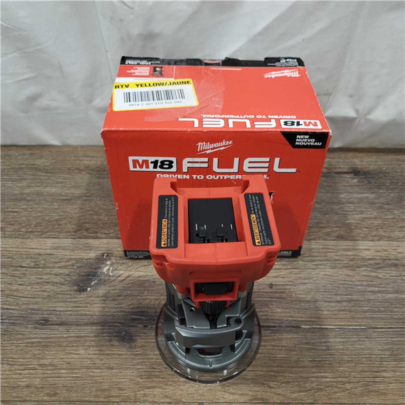 AS-IS Milwaukee M18 FUEL Compact Router Bare