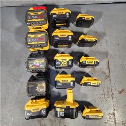 HOUSTON LOCATION - AS-IS DEWALT BATTERY PACK QTY - 15