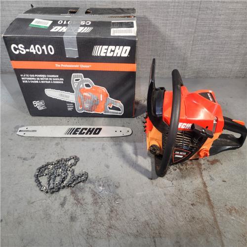 HOUSTON LOCATION - AS-IS Echo CS-4010-18 41.6CC 18 Inch Chainsaw with Bar and Chain