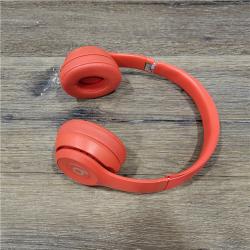 AS-IS Beats - Solo 4 True Wireless On-Ear Headphones - Matte red