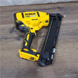 AS-IS DEWALT 20V MAX XR 15 Ga. Cordless 34 Deg Nailer 20 V