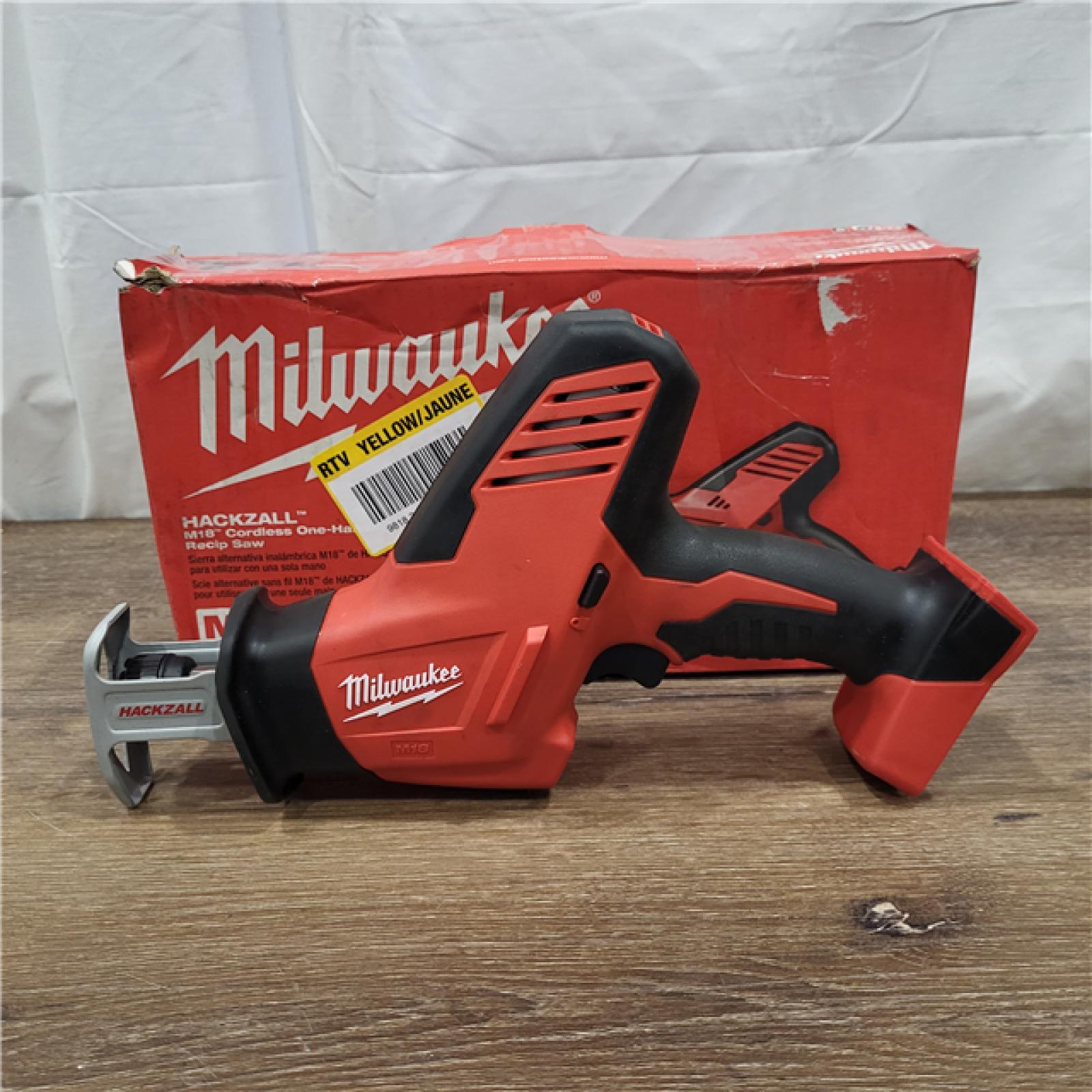 AS-IS Milwaukee M18 HACKZALL Reciprocating Saw