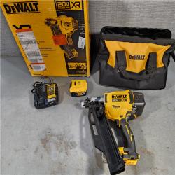 HOUSTON LOCATION - AS-IS 20-Volt 21Â° Cordless Framing Nailer Kit with 5.0 Ah Lithium-Ion Battery and Charger