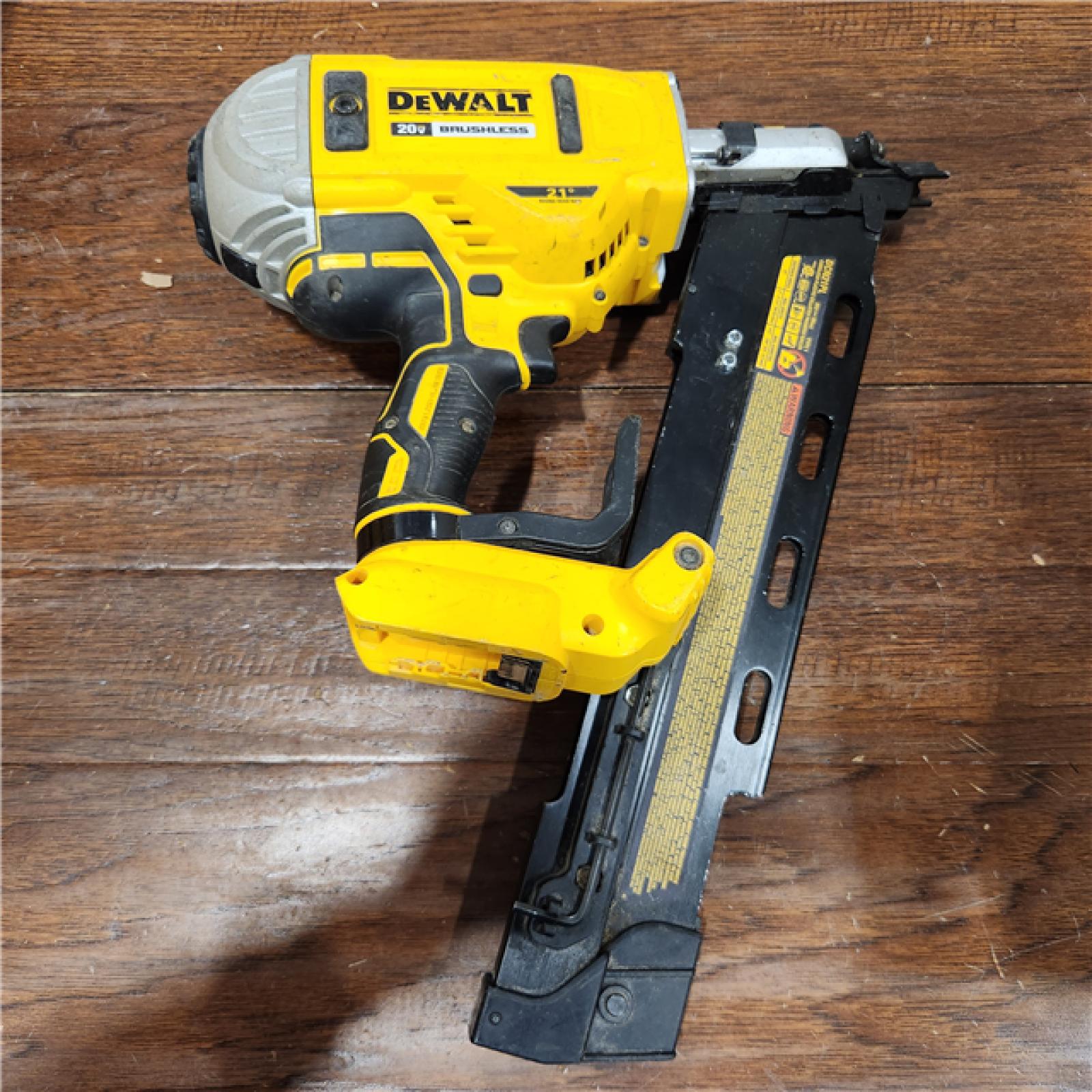 AS-IS 20-Volt 21Â° Cordless Framing Nailer (Tool-Only)