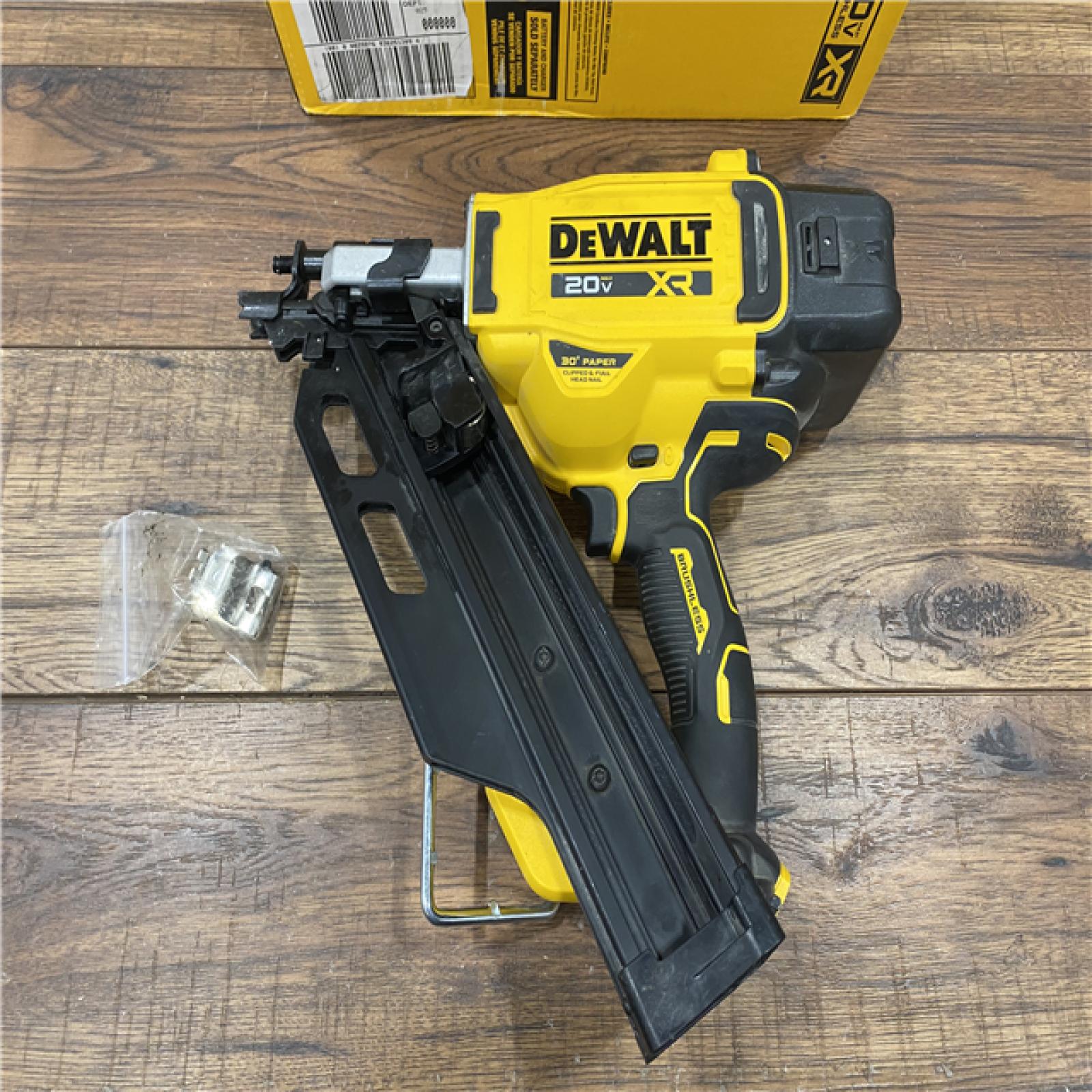 AS IS DEWALT 20-Volt 30Â° Cordless Framing Nailer (Tool-Only)