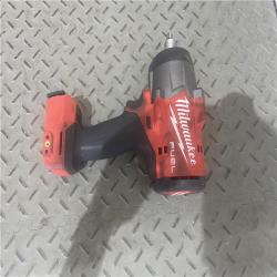 Houston location AS-IS MILWAUKEE M18 FUEL 18V Lithium-Ion Brushless Cordless 1/2 in. Impact Wrench with Friction Ring (Tool-Only)