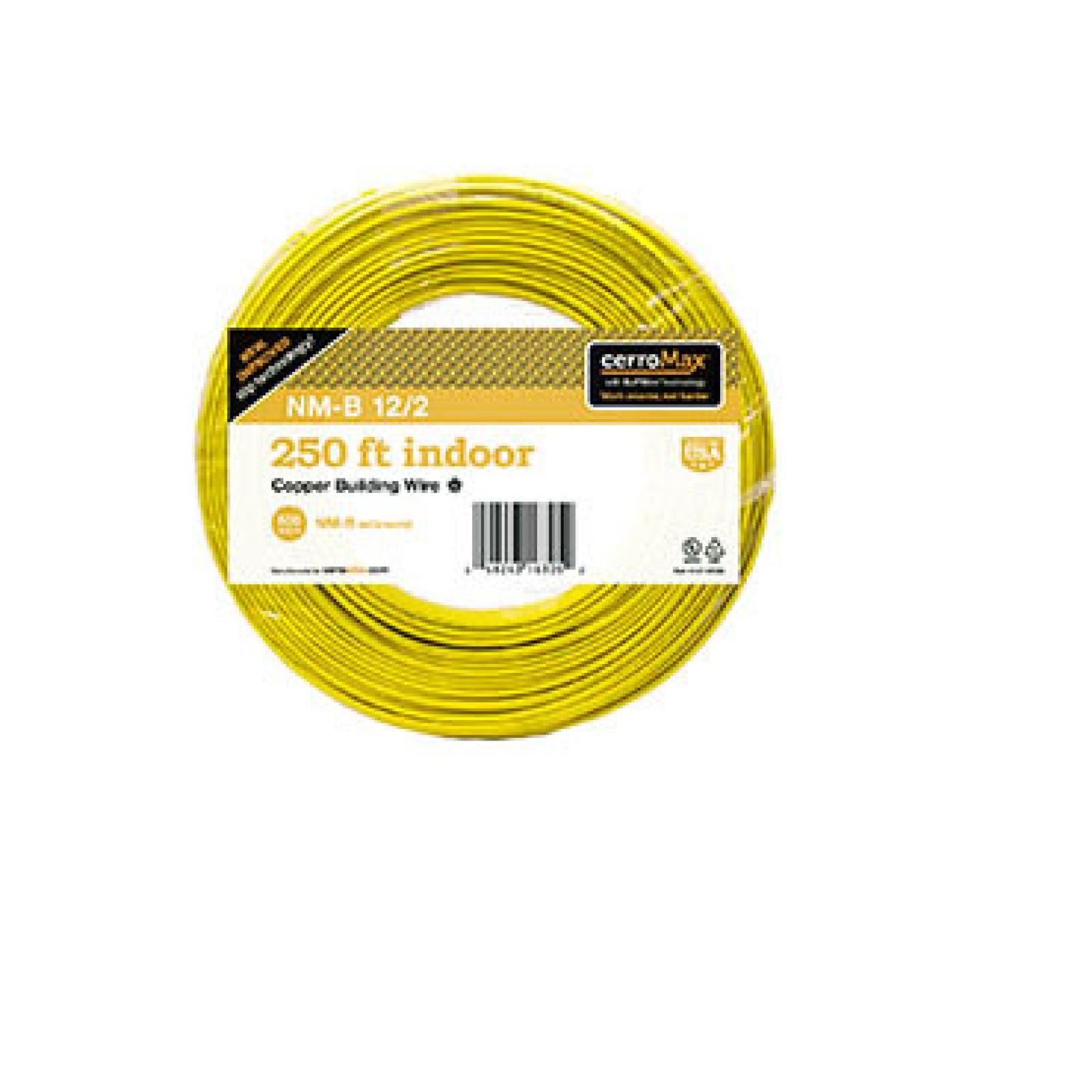 DALLAS LOCATION - CERROMAX 250FT INDOOR COPPER BUILDING WIRE 600VOLTS PALLET -(12 UNITS)