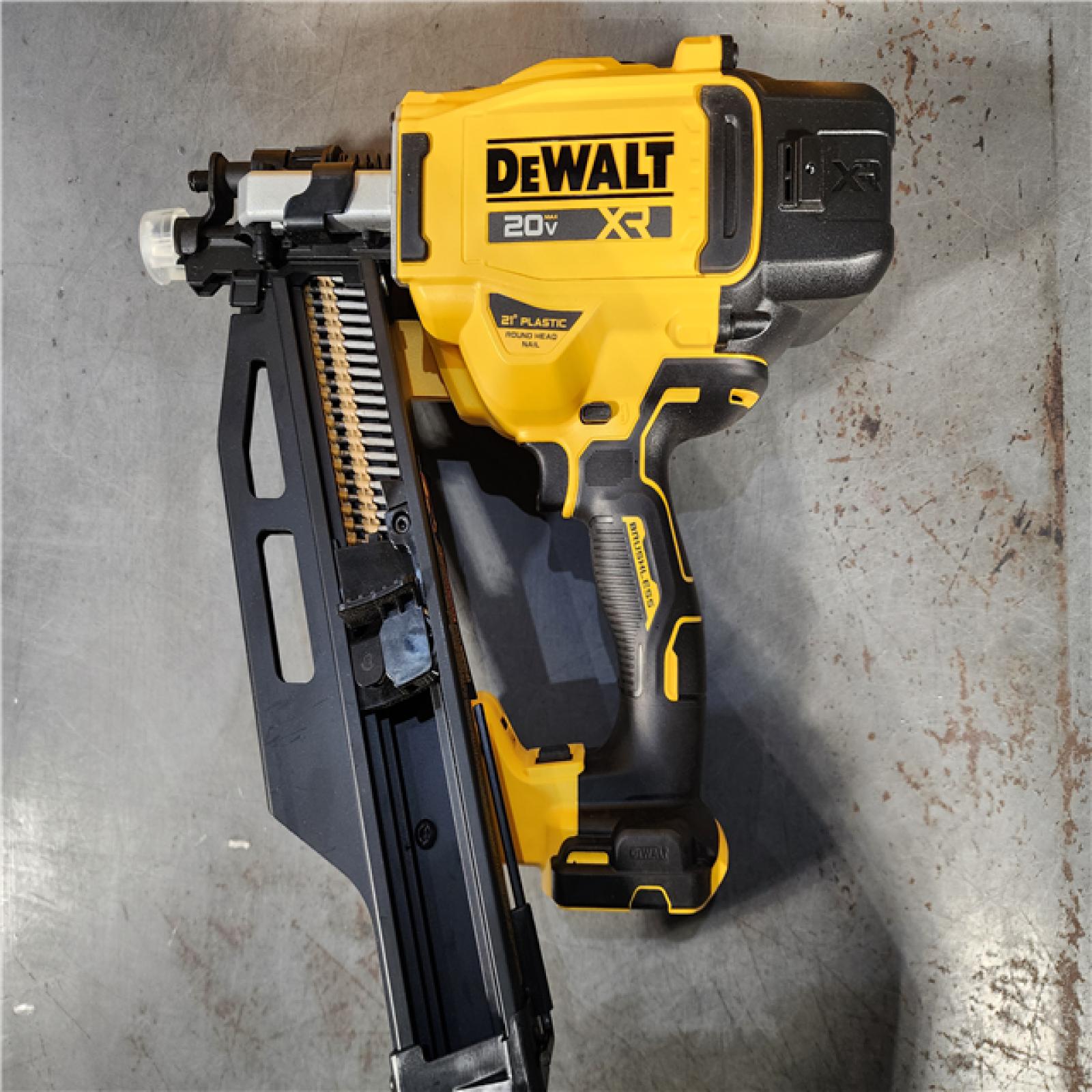 HOUSTON LOCATION - AS-IS DEWALT 20-Volt 21Â° Cordless Framing Nailer (Tool-Only)