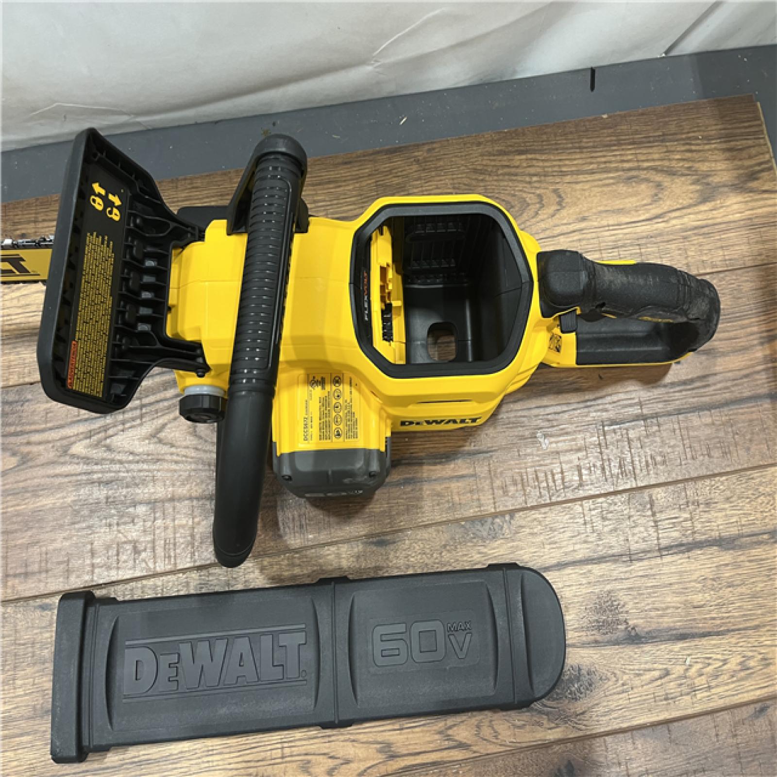 AS-IS DEWALT DCCS672B FLEXVOLT 60V MAX Brushless Cordless 18 Chainsaw (Tool Only)