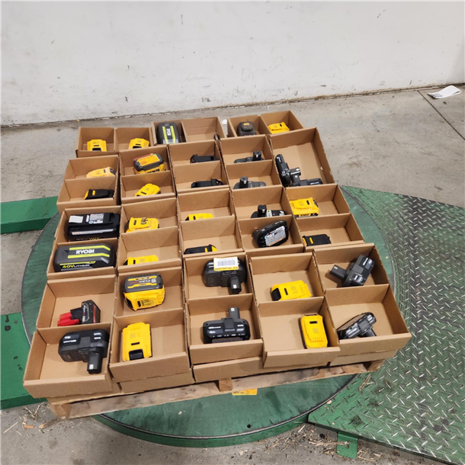 DALLAS LOCATION - AS-IS BATTERY PALLET