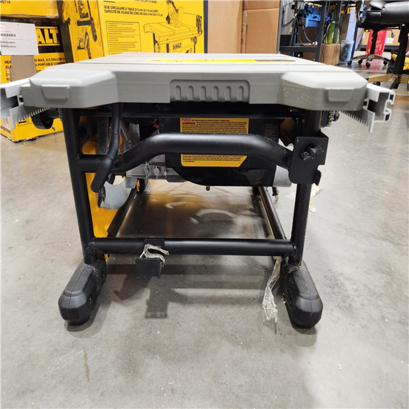 AS-IS DEWALT 15 Amp Corded 8-1/4 in. Compact Portable Jobsite Table Saw