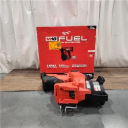 AS IS M18 FUEL 18-Volt Lithium-Ion Brushless Cordless Coil Roofing Nailer (Tool Only)