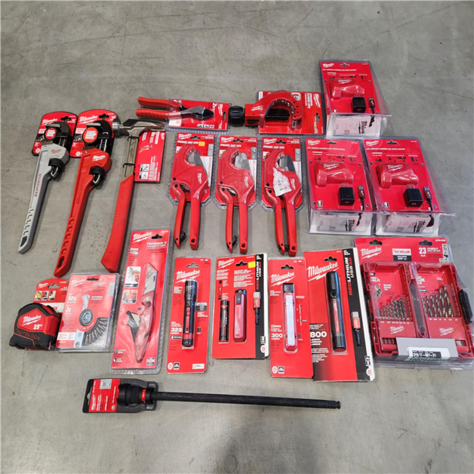 NEW! Milwaukee Bundle Of Assorted Tools