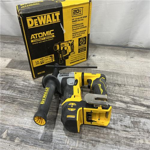 AS-IS Dewalt DCH172B MAX Atomic 20V 5/8 Inch Brushless Cordless SDS Plus Rotary Hammer (Tool Only)