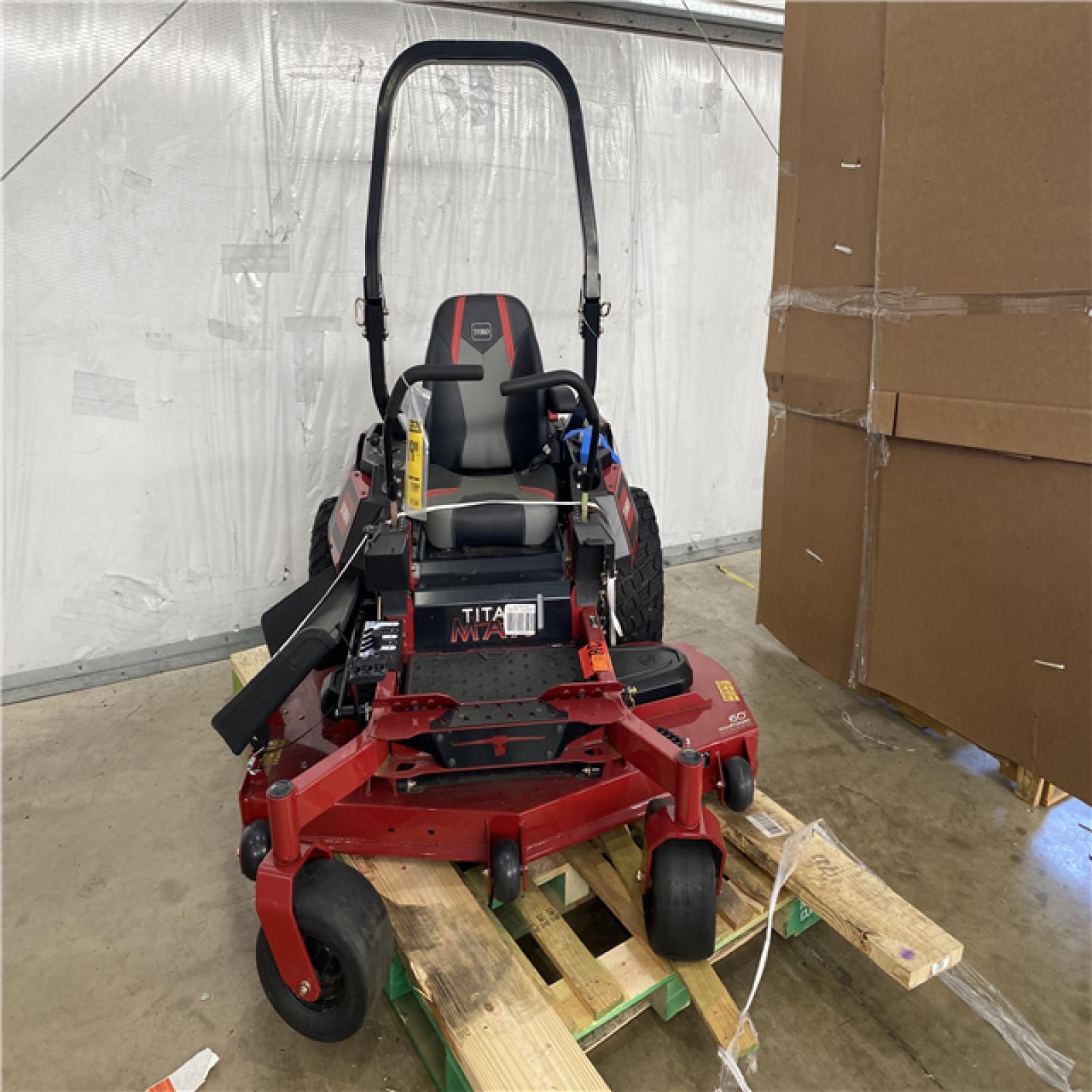 Houston Location - AS-IS Toro 60in. Iron forged Cutting System Riding Mower