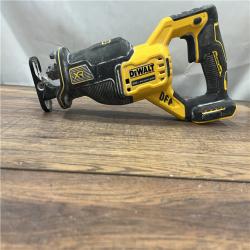 AS-IS DeWalt DCS382 18v XR Cordless Brushless Reciprocating Saw No Batteries No Charger No Case ( TOOL ONLY )