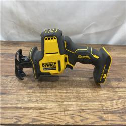 AS IS DEWALT ATOMIC 20-Volt MAX Brushless Compact Reciprocating Saw (Tool-Only)