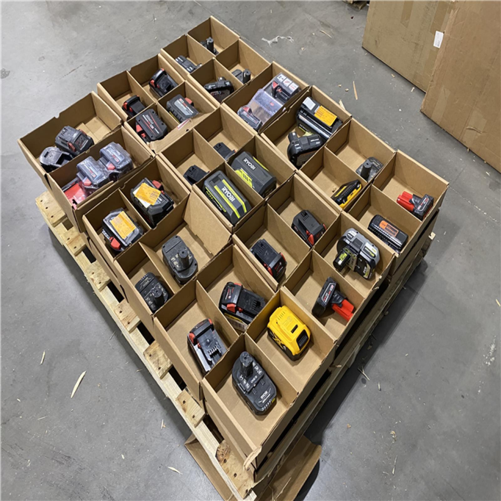 DALLAS LOCATION- AS-IS BATTERY PALLET