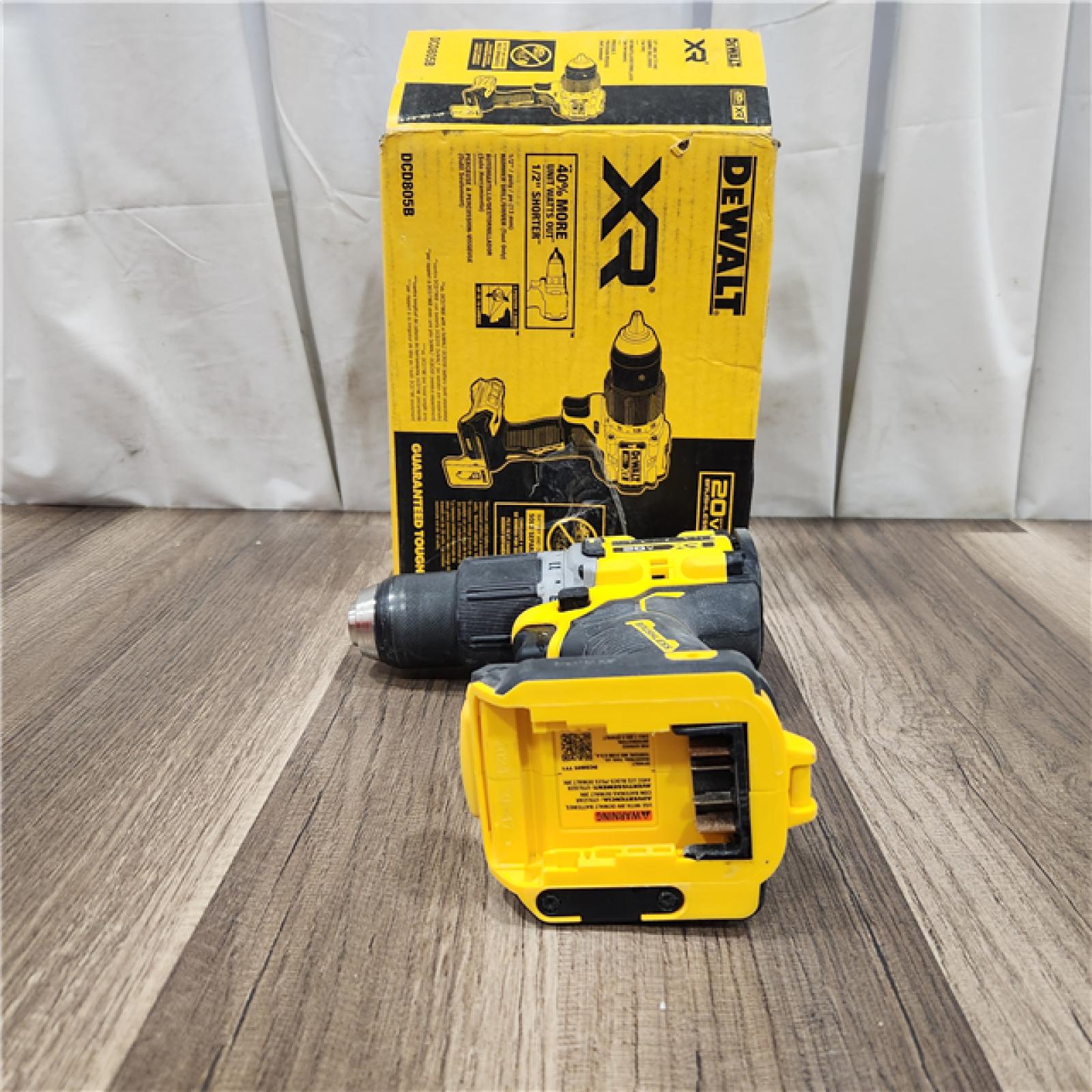 AS IS DEWALT 20-Volt Compact Cordless 1/2 in. Hammer Drill (Tool-Only)