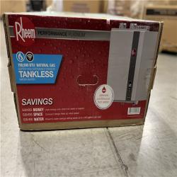 DALLAS LOCATION - Rheem Performance Platinum 9.5 GPM Smart Super High Efficiency Indoor or Outdoor Natural Gas Tankless Water Heater