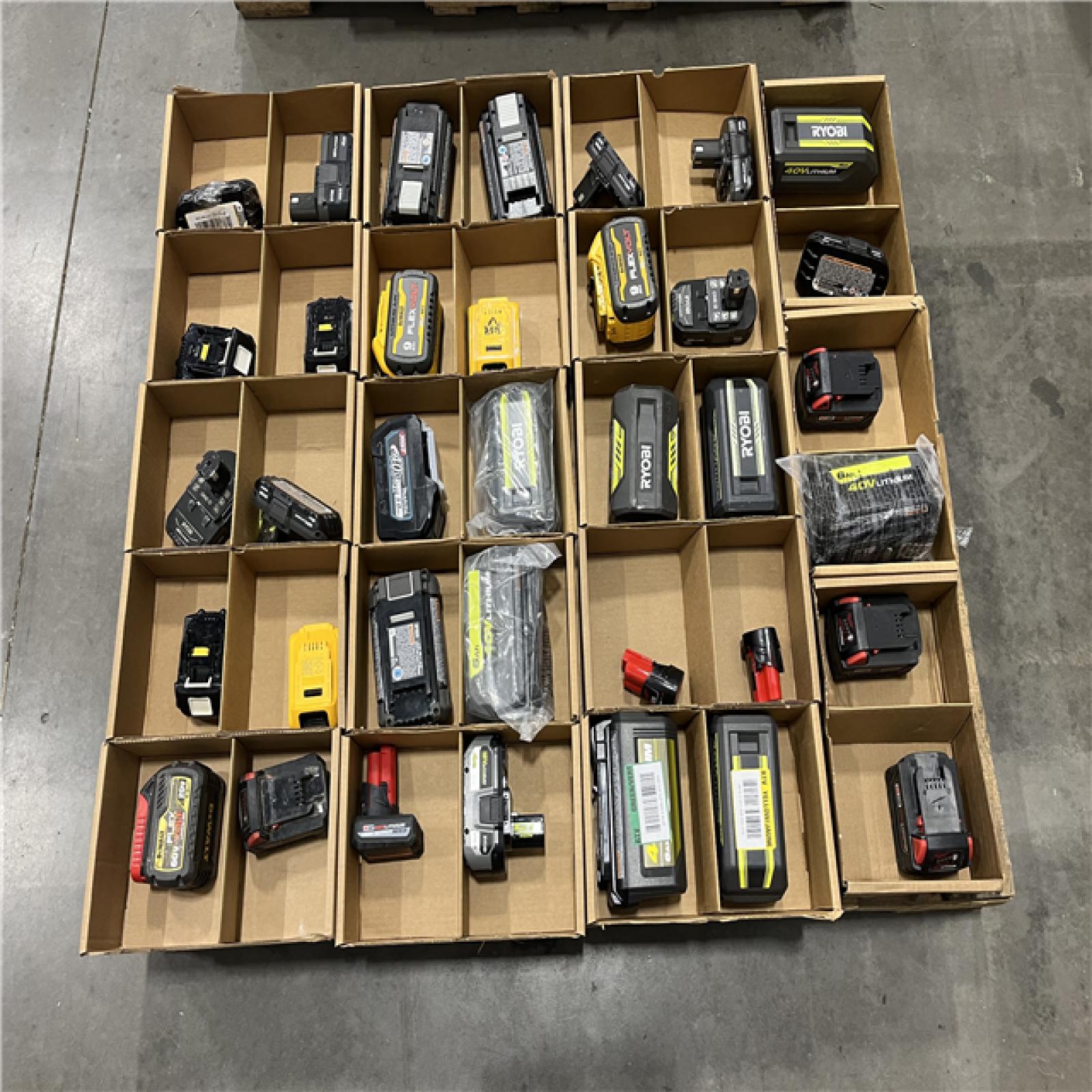 DALLAS LOCATION - AS-IS BATTERY PALLET