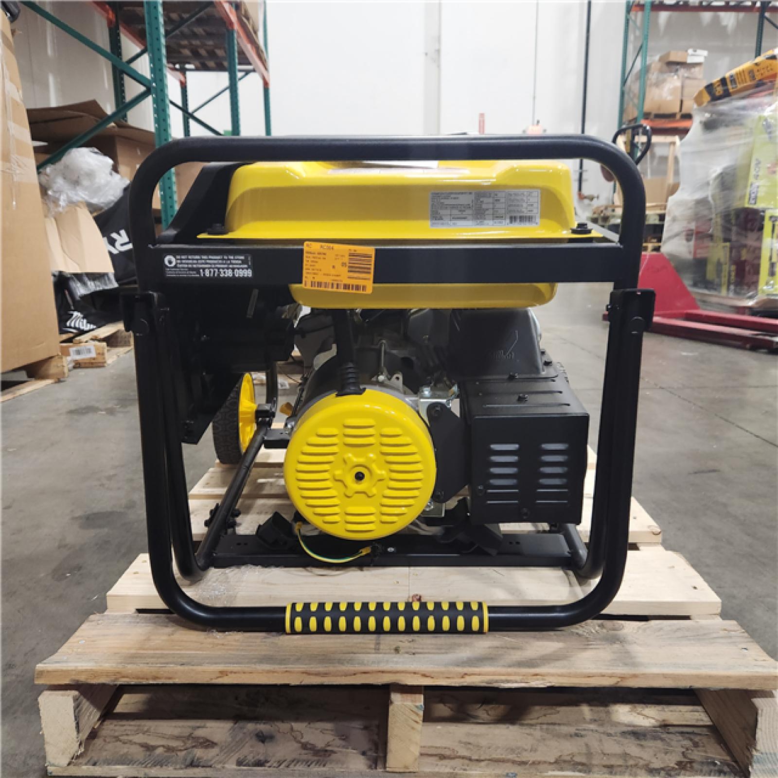 Dallas Location - As-Is Champion 6250-Watt Dual Fuel Portable Generator