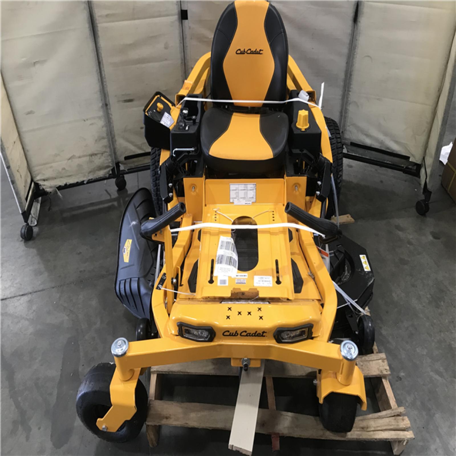 California AS-IS Cub Cadet Ultima ZT1 50 in. Fabricated Deck 23HP V-Twin Kawasaki FR Series Engine Dual Hydro Drive Gas Zero Turn Riding Lawn Mower