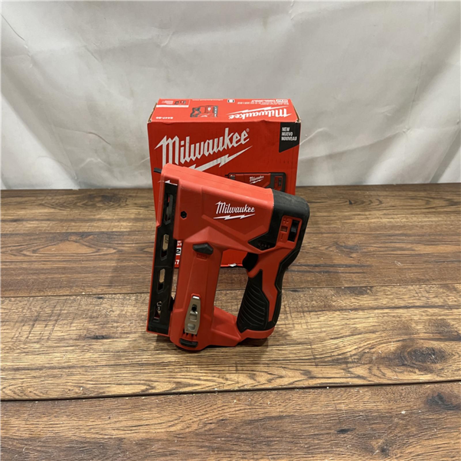 AS-IS Milwaukee Tool M12 3/8  Crown Stapler (Tool Only)