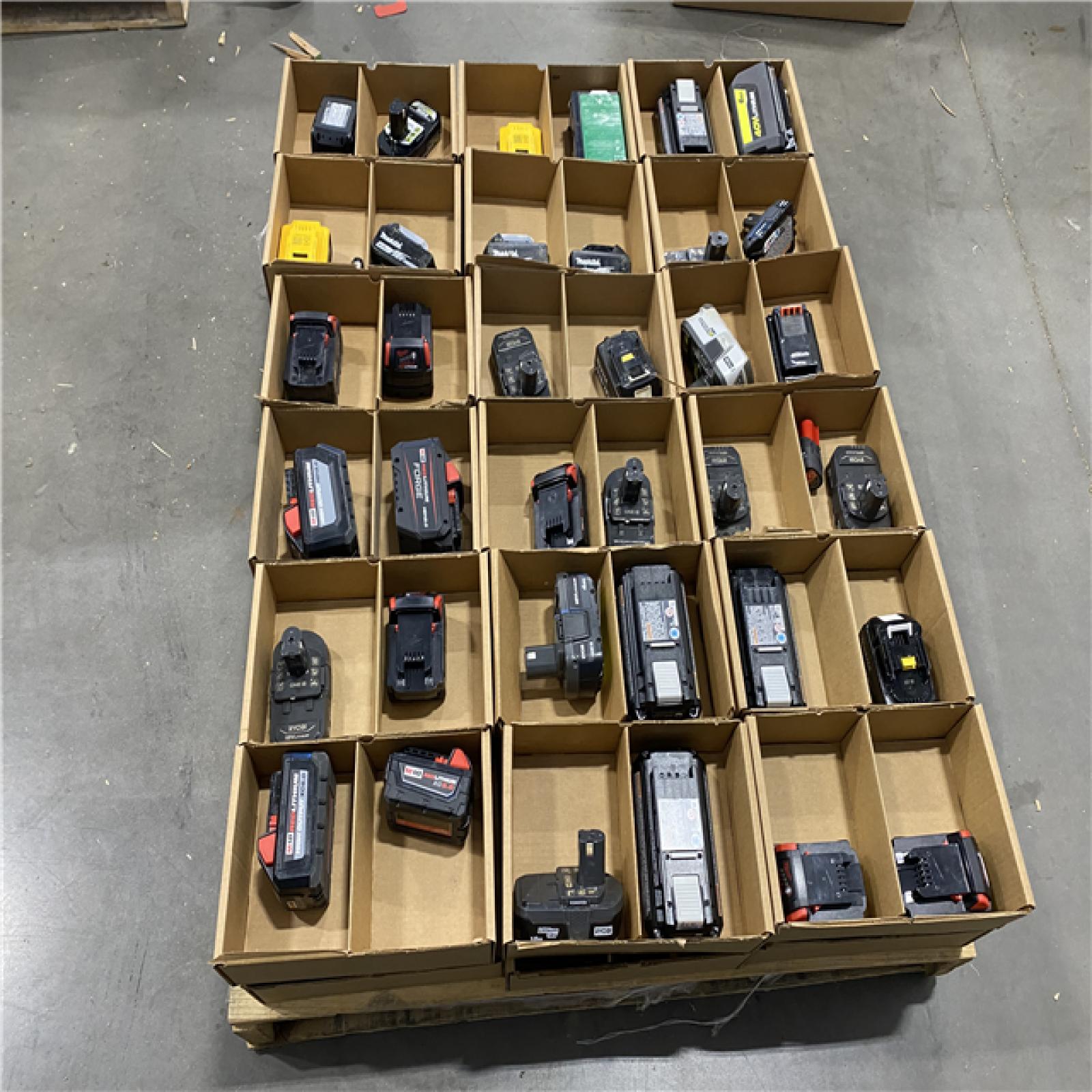 DALLAS LOCATION - AS-IS BATTERY PALLET