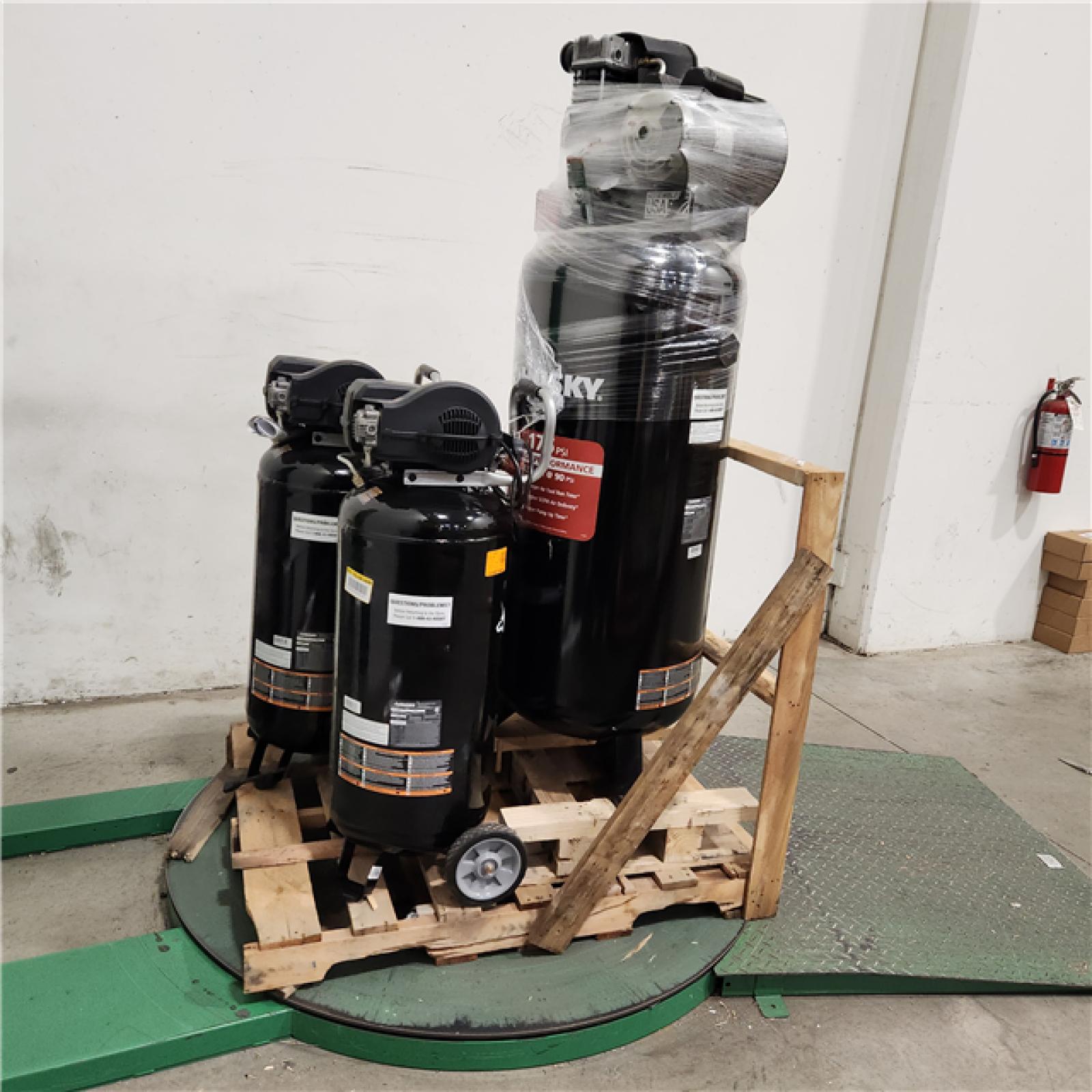 Dallas Location - As-Is Husky Electric Air Compressor(Lot Of 4)