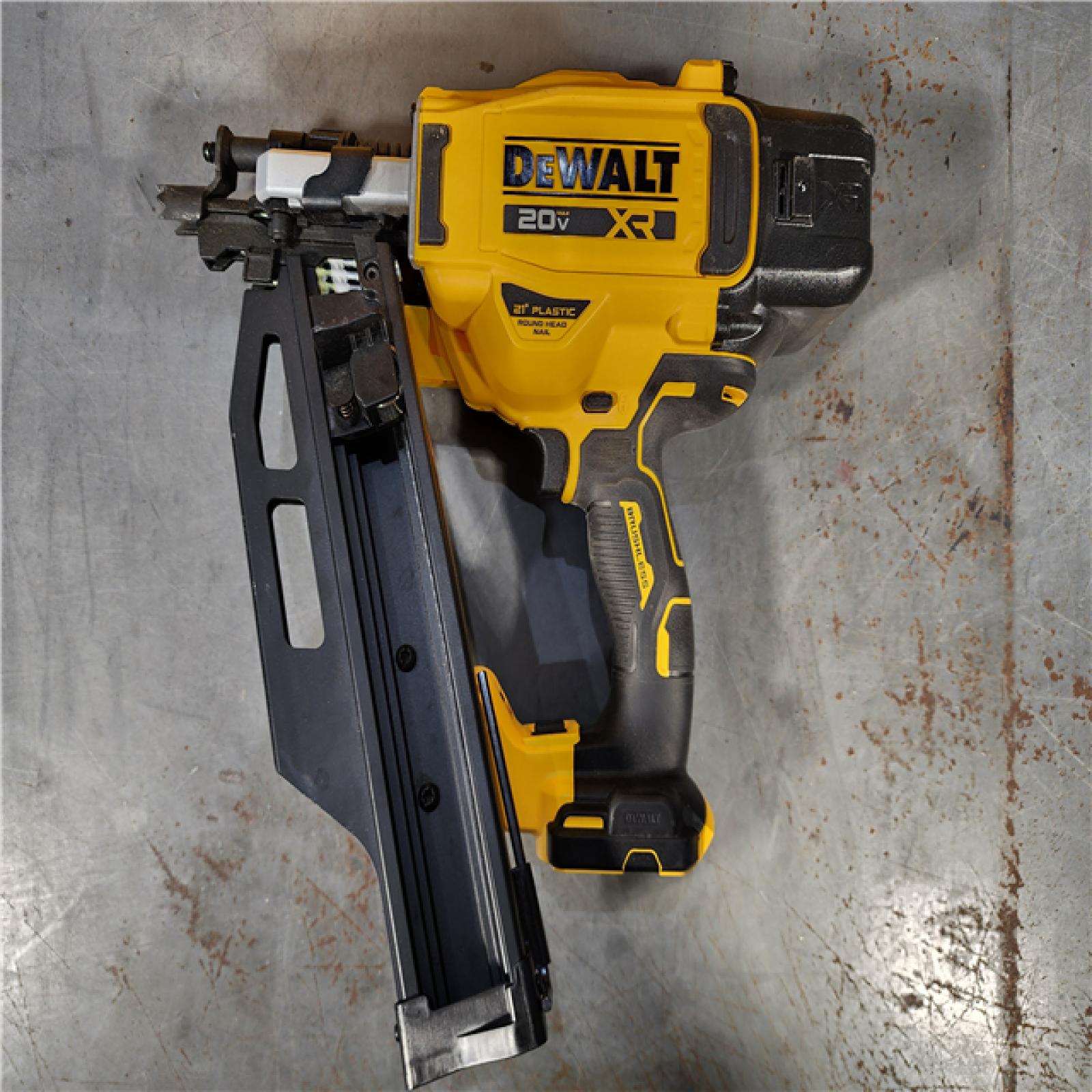 HOUSTON LOCATION - AS-IS DEWALT 20-Volt 21Â° Cordless Framing Nailer (Tool-Only)