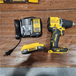 AS-IS DeWalt ATOMIC COMPACT SERIESâ„¢ 20V MAX* Brushless Cordless 1/2 in. Drill/Driver