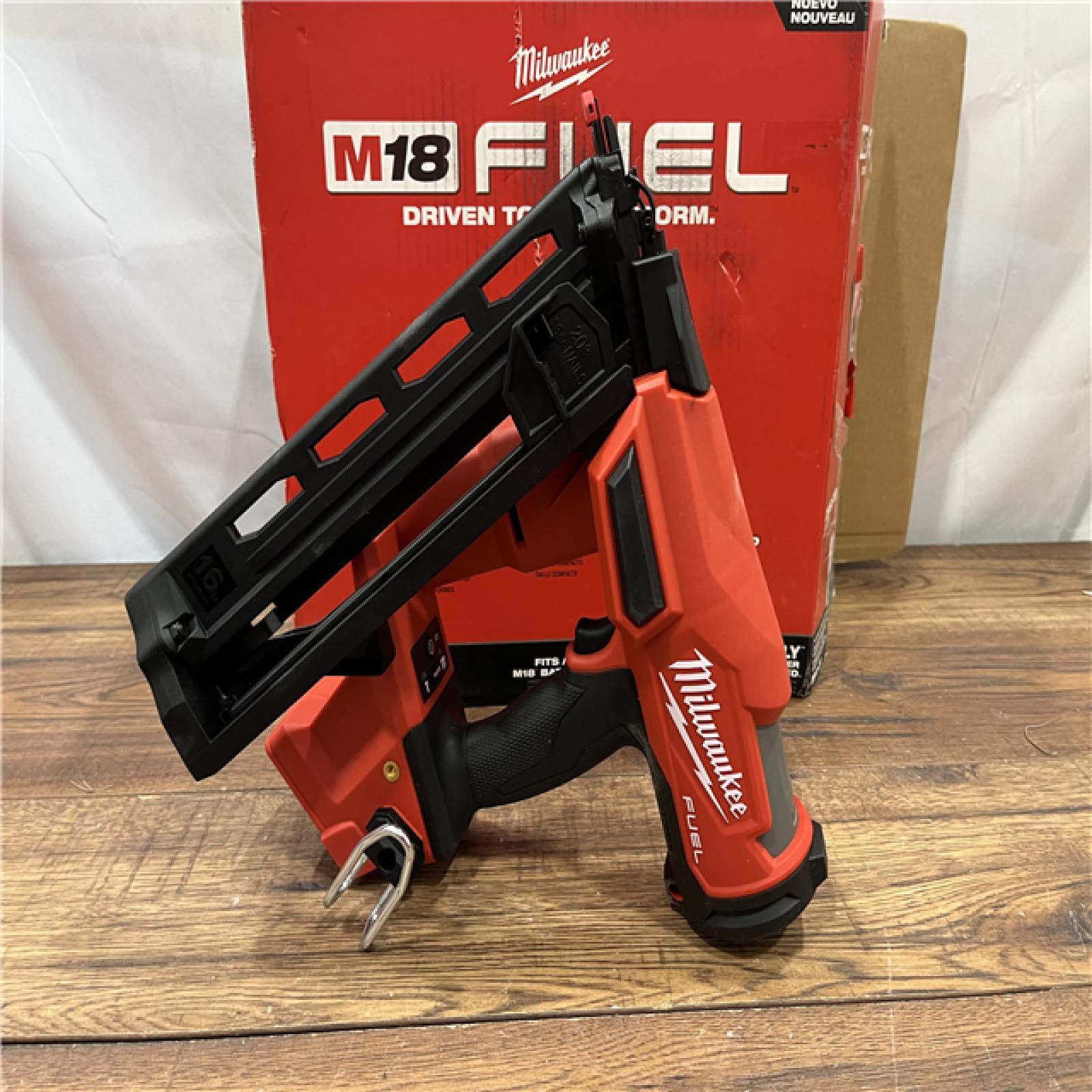 AS-IS Milwaukee 2841-20 18V Cordless Gen II 16 Gauge Angled Finish Nailer (Tool Only)