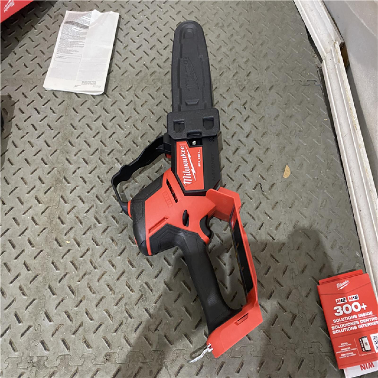 Houston location AS-IS Milwaukee M18 Fuel Hatchet 8  Pruning Saw Bare Tool