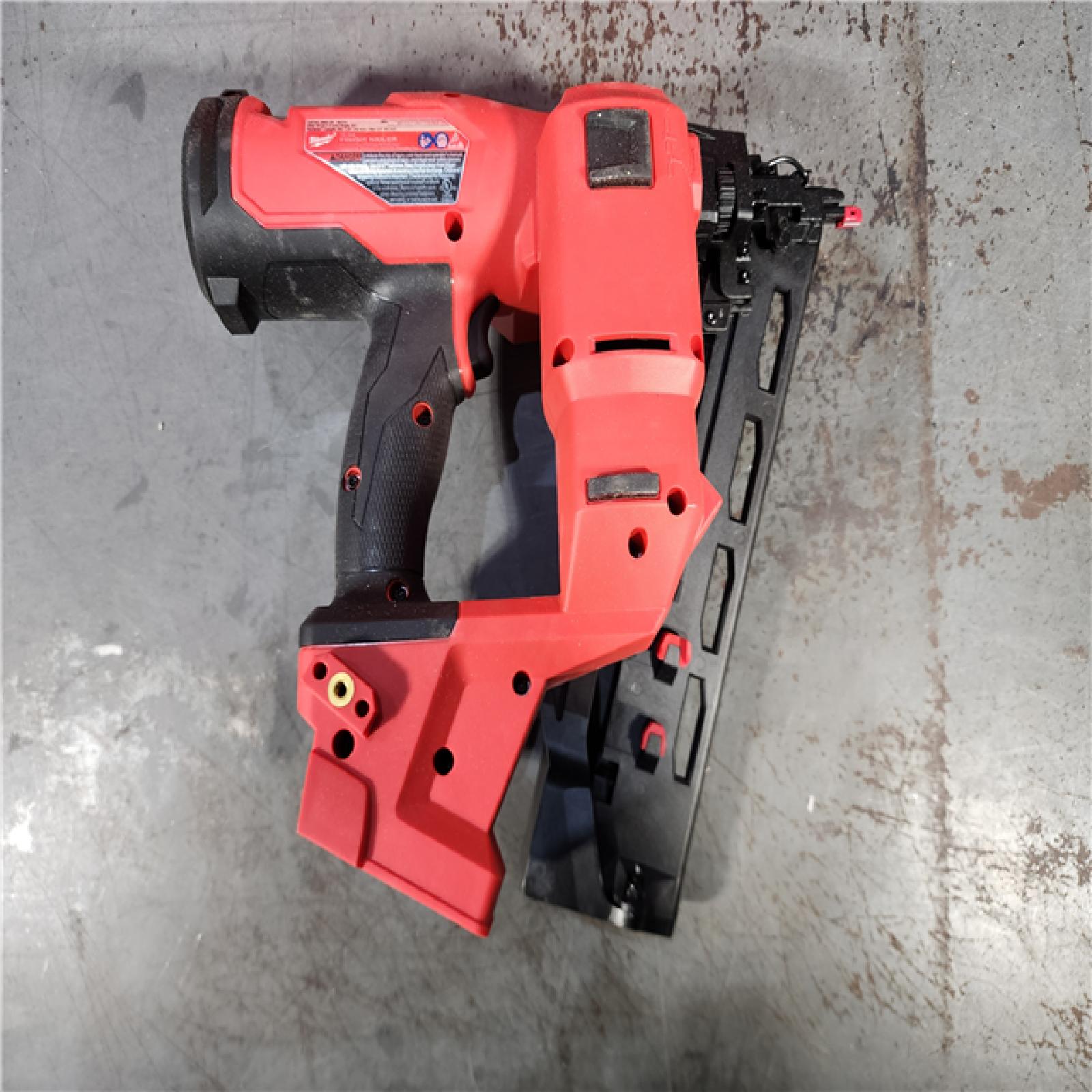 HOUSTON LOCATION - AS-IS Milwaukee 2841-20 18V Cordless Gen II 16 Gauge Angled Finish Nailer (Tool Only)