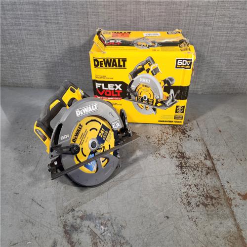 HOUSTON LOCATION - AS-IS DeWALT Flexvolt Max 7-1/4  60V Brushless Circular Saw DCS578B (Bare Tool)