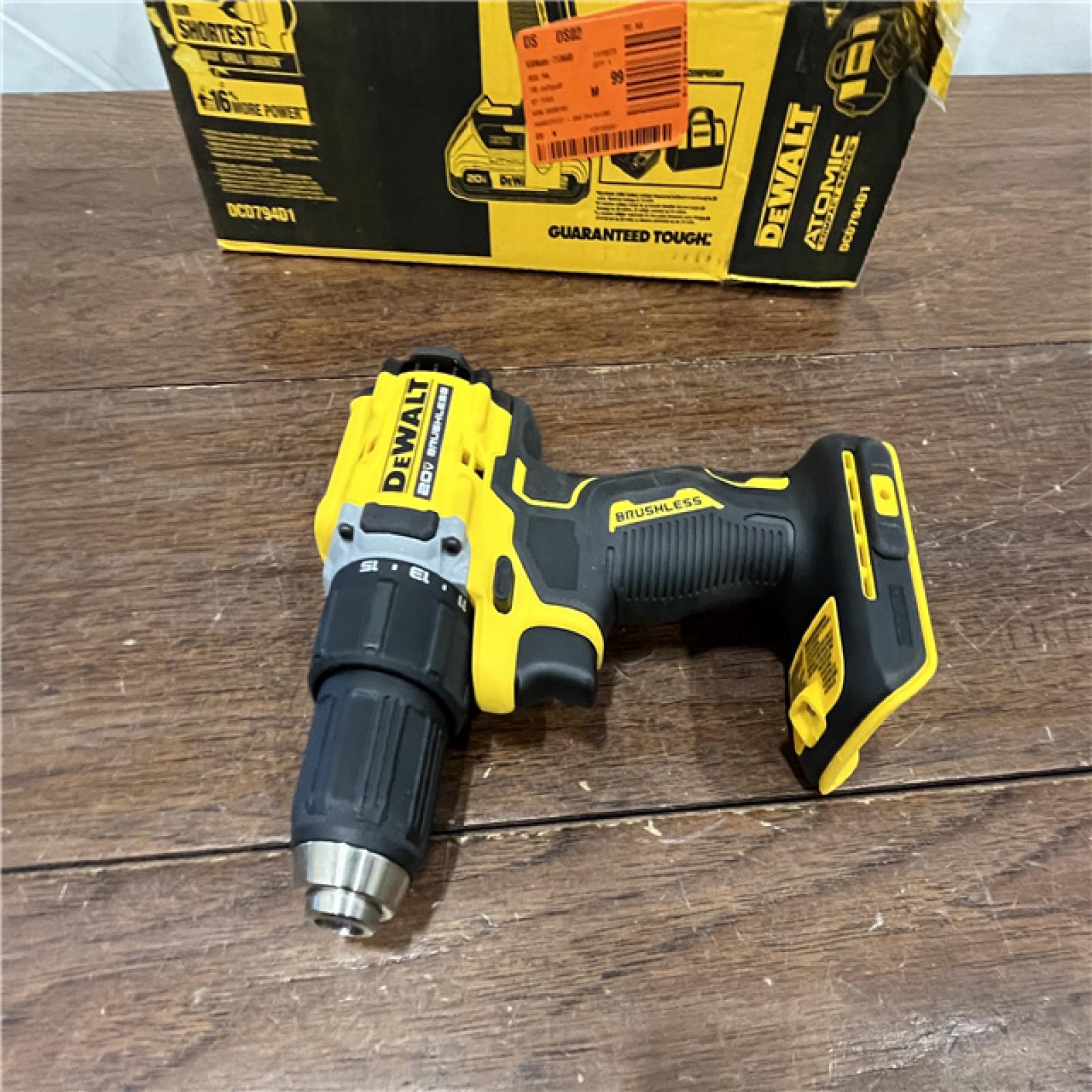 AS-ISDeWalt ATOMIC COMPACT SERIESâ„¢ 20V MAX* Brushless Cordless 1/2 in. Drill/Driver