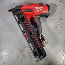 HOUSTON LOCATION - AS-IS Milwaukee 2839-20 M18 FUEL 15 Ga. 18 Volt Brushless Angled Finish Nailer (TOOL ONLY)