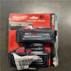 NEW! - Milwaukee M18 18-Volt Lithium-Ion High Output 6.0Ah Battery Pack (2-Pack)